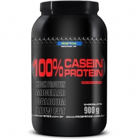 100% Casein Protein 900g Morango - Probiótica