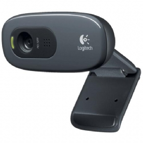 Webcam Logitech C270 HD720p - PRETA